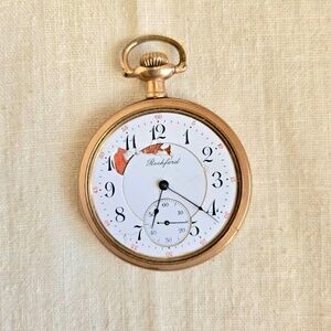 Vintage Rockford Pocket Watch - Not working, for parts or repair